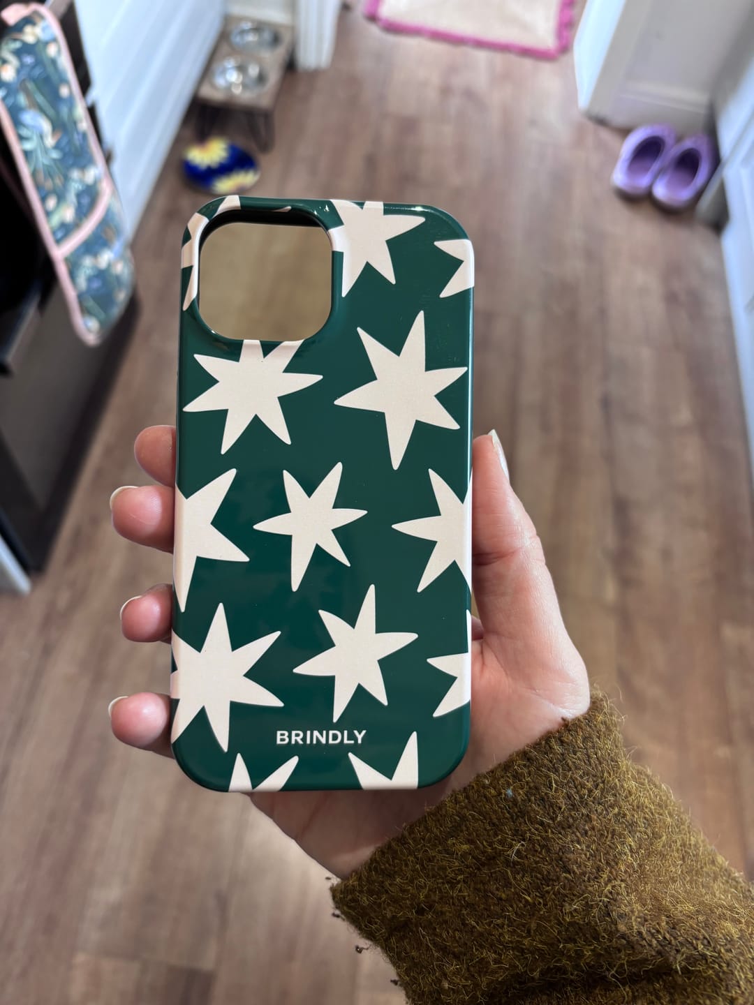 Customer photo review of Varsity Star Pop - Tough Phone Case