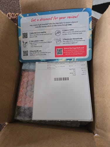 Customer photo review of Pokemon Gem Pack Vol 2 Booster Box [S-Chinese]