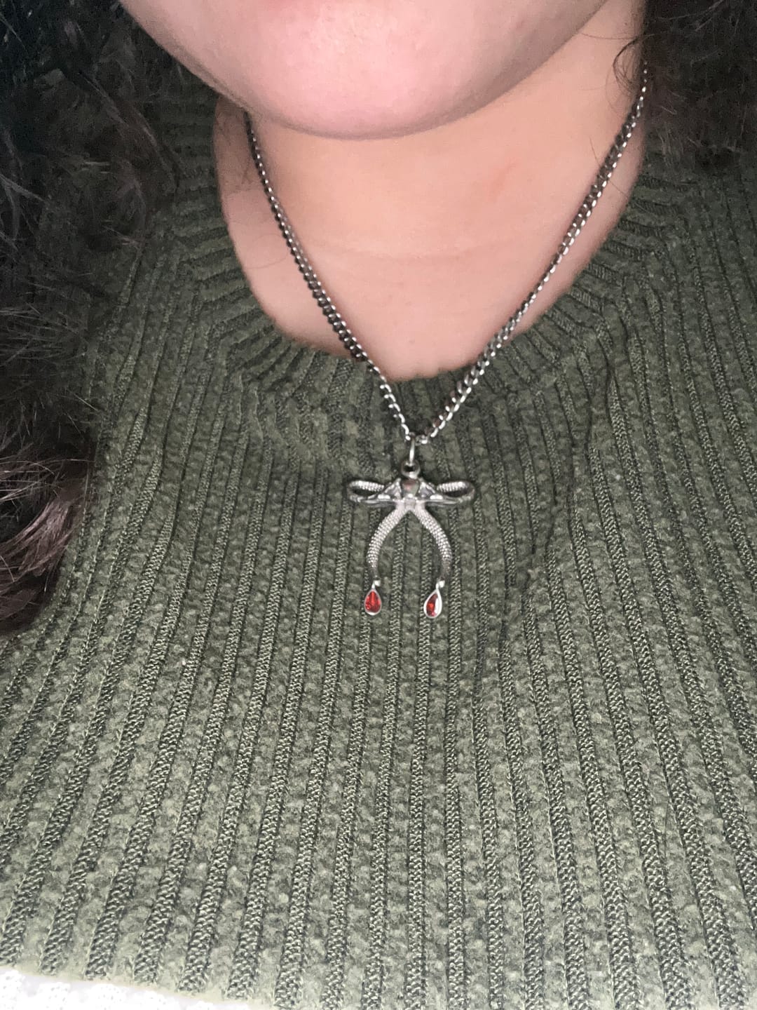 Customer photo review of EVE'S PENDANT