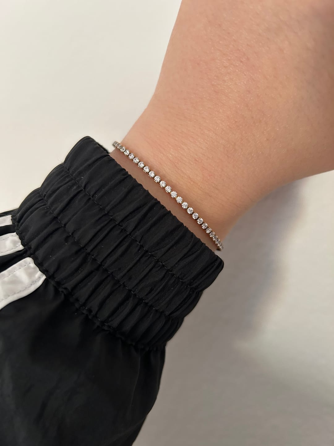 Customer photo review of Tennis Armband | 18K vergoldet