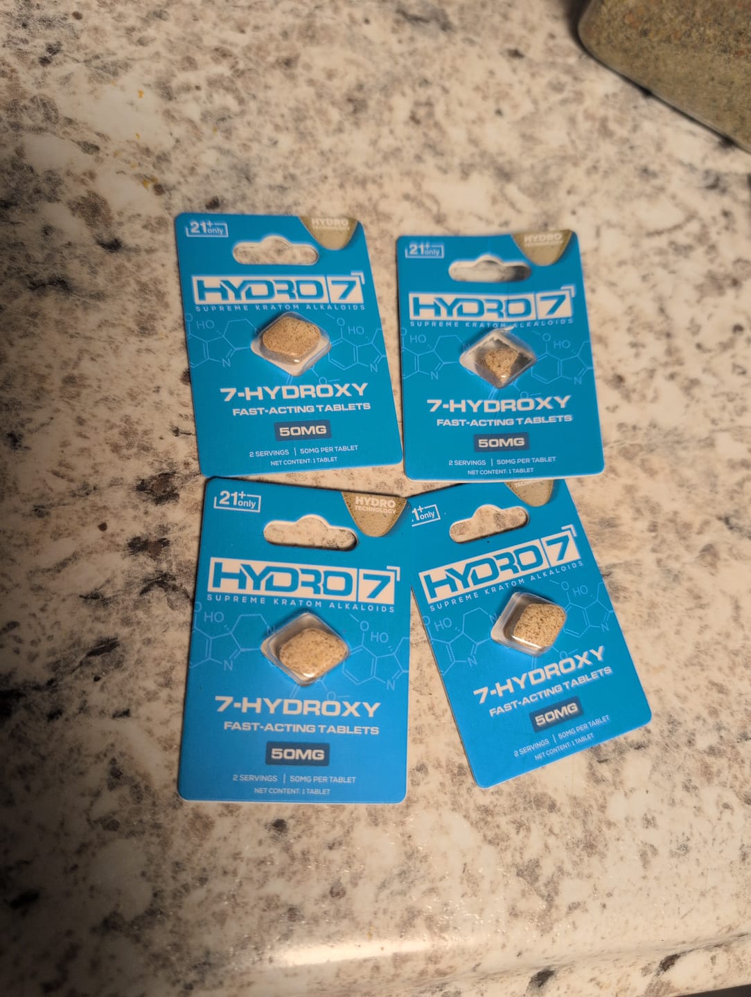 Customer photo review of 7-OH Tablet - 50MG - (1 Count)