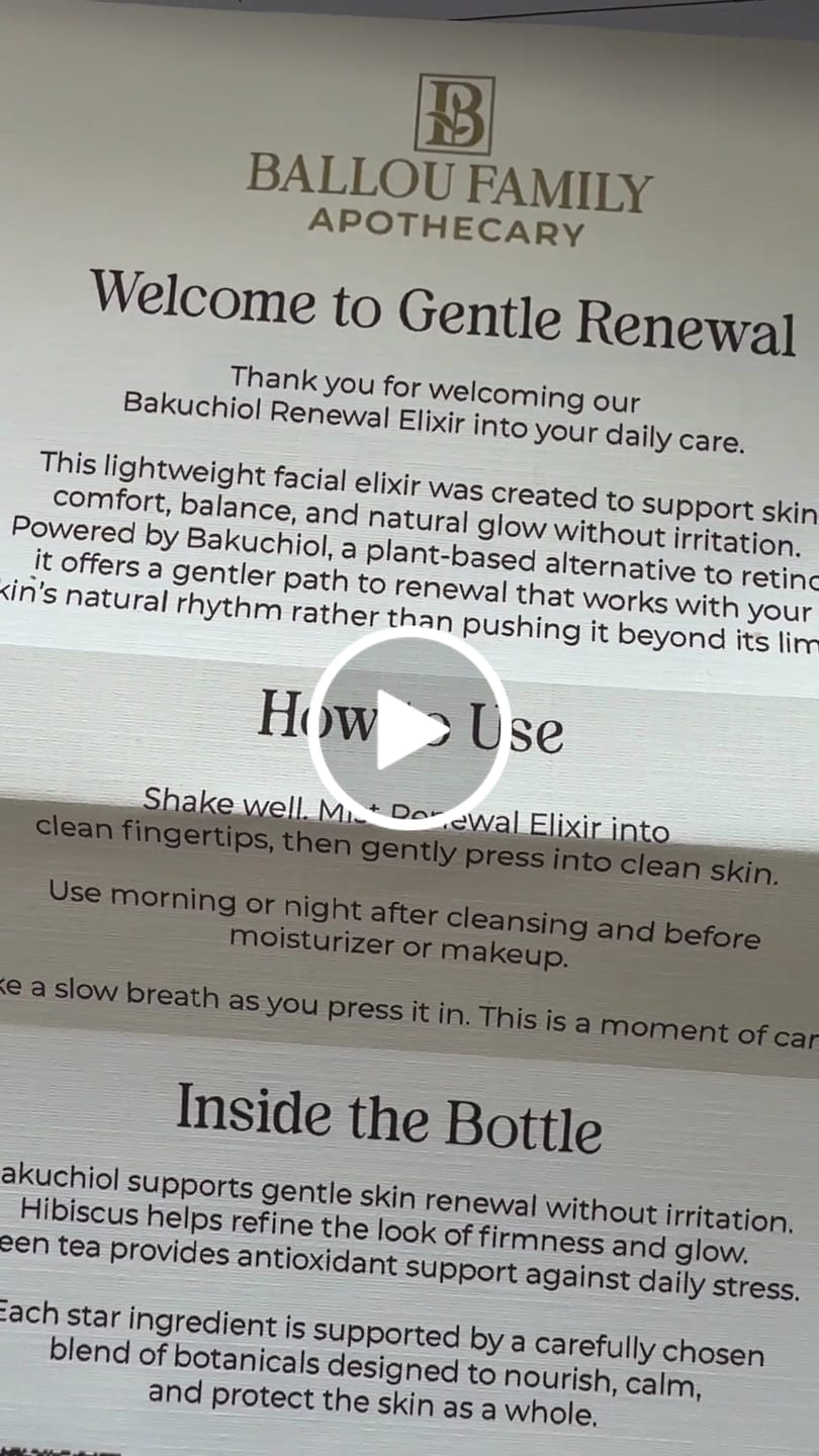 Customer video review of Bakuchiol Renewal Elixir