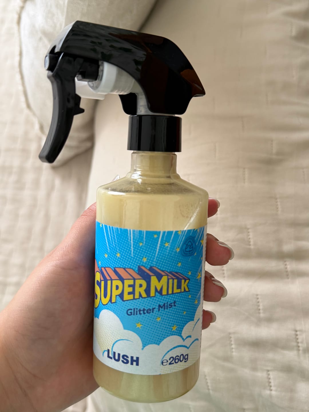 Customer photo review of Super Milk
