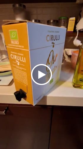 Customer video review of Bag in box di olio extravergine Biologico • 5 Litri