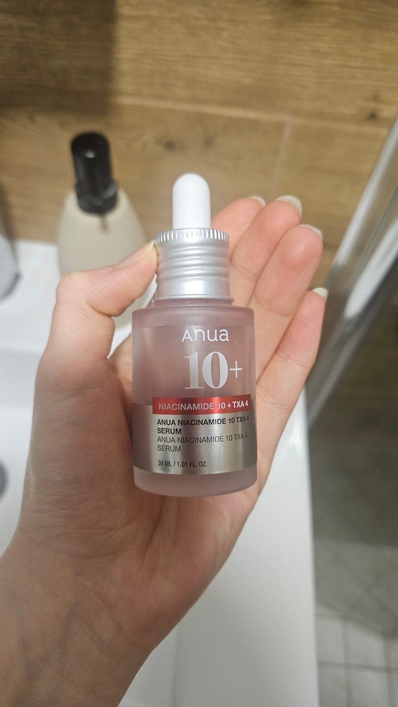 Customer photo review of Balinošs serums ar traneksāmskābi Anua Niacinamide 10% + TXA 4% Serum