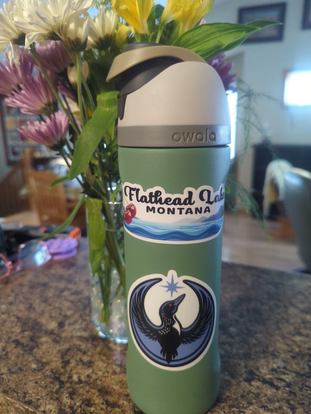 Customer photo review of Rebel Loon Sticker