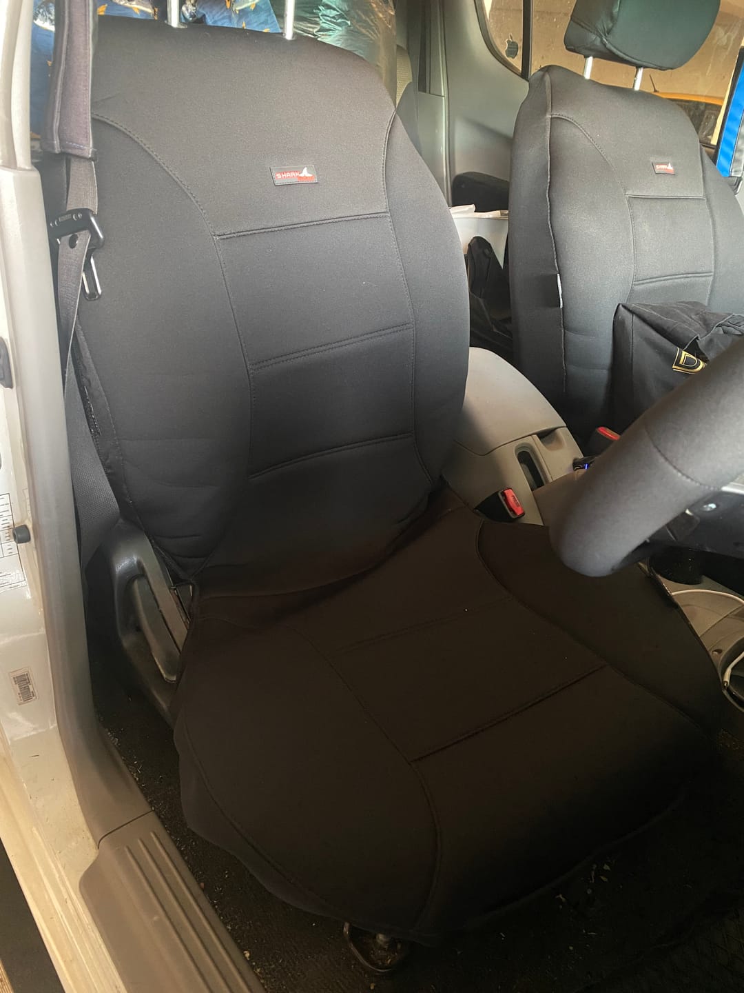 Customer photo review of Sharkskin Universal Steering Wheel Cover