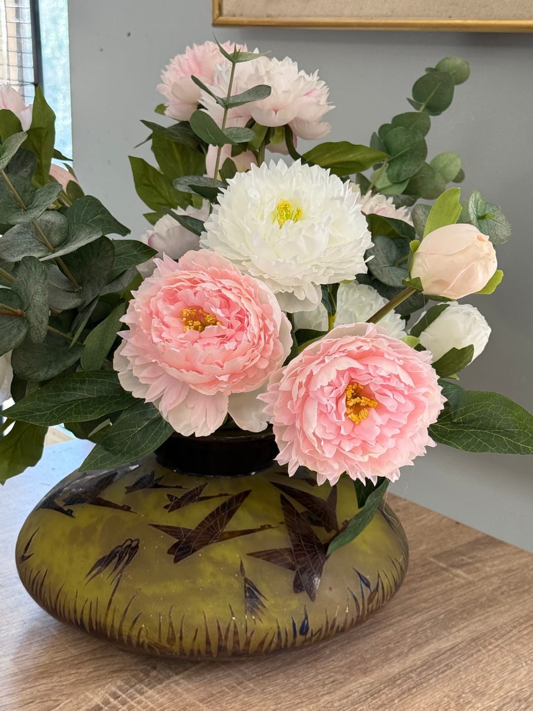 Customer photo review of Pivoines - Mélange (6 tiges / 18 têtes de fleurs)