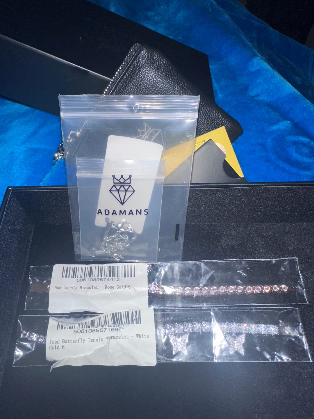 Customer photo review of 3mm Rope Bracelet - White Gold
