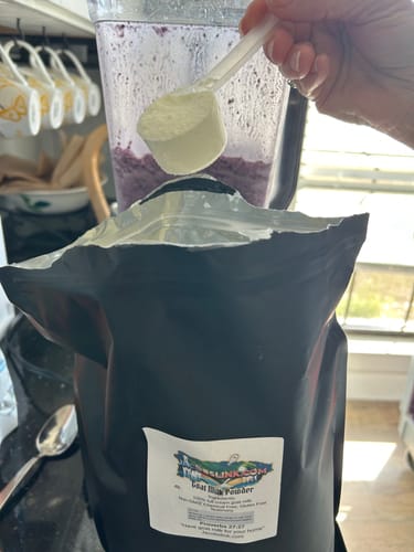 Customer photo review of Organic Goat Milk Powder
