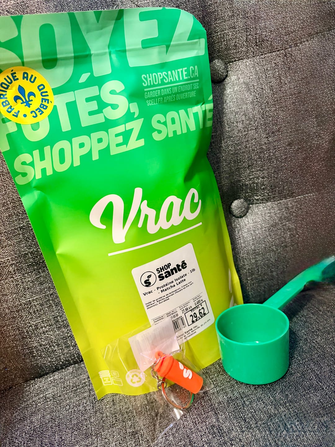 Customer photo review of Vrac - Protéine Isolate - 1lb