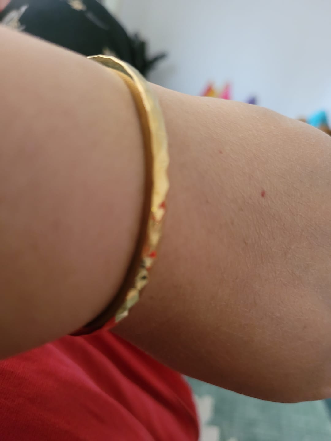 Customer photo review of Multi-layered Beaded Bracelet
