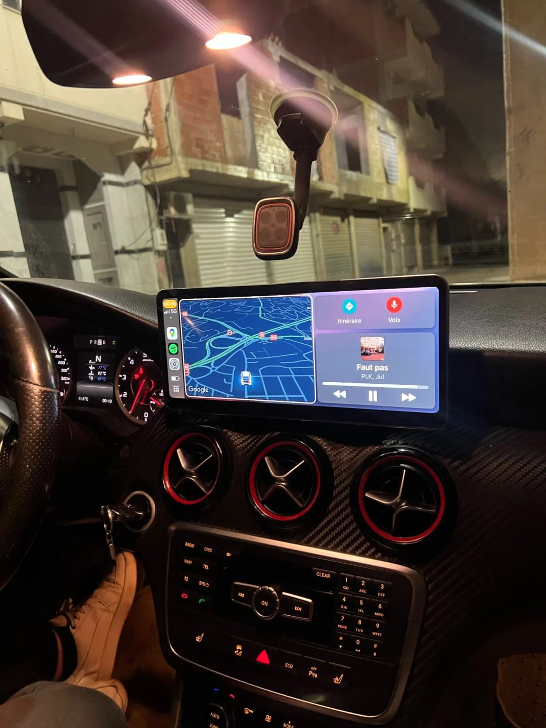 Customer photo review of Mercedes Benz A/CLA/GLA Class | W176/C177/X156 | 10.25"/12.3" Linux CarPlay/Android Touchscreen Display | 2013 - 2018