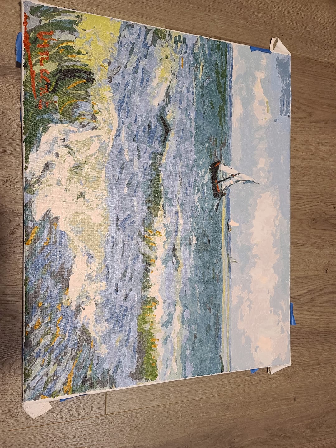 Customer photo review of The Sea at Les Saintes - Vincent Van Gogh