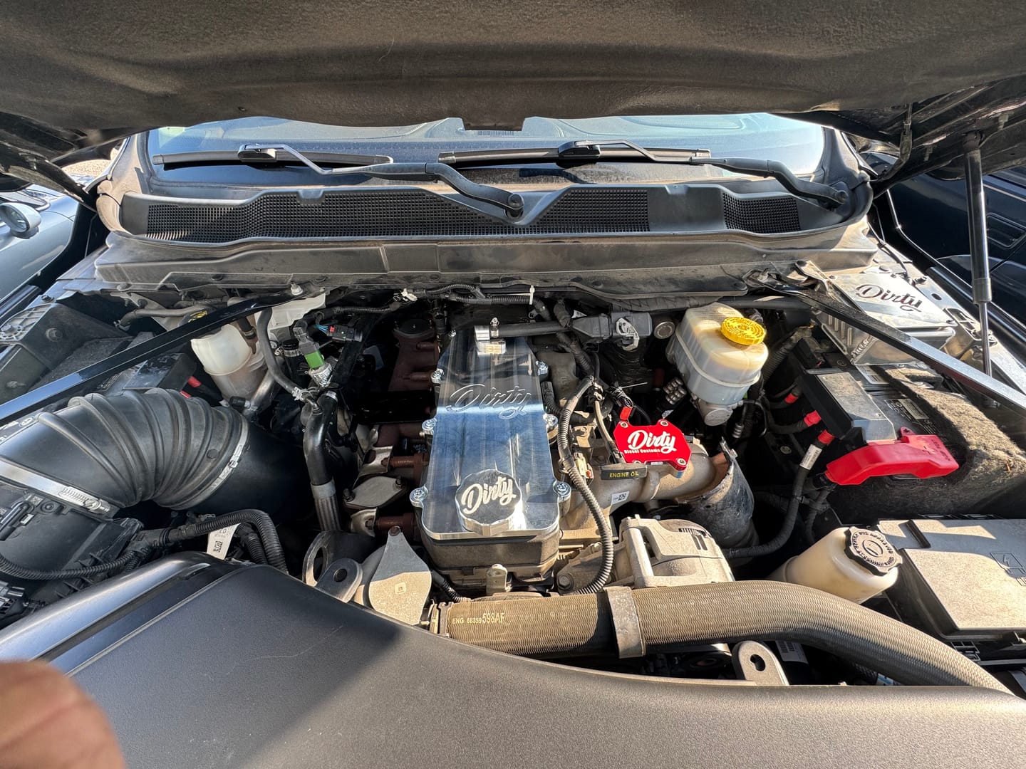 Customer photo review of 2009-2024 Cummins Dirty EGR/Cooler Delete (I67-EGR-A006)