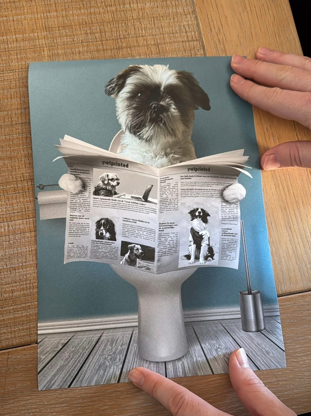 Customer photo review of Belangrijke sessie -  Gepersonaliseerde poster
