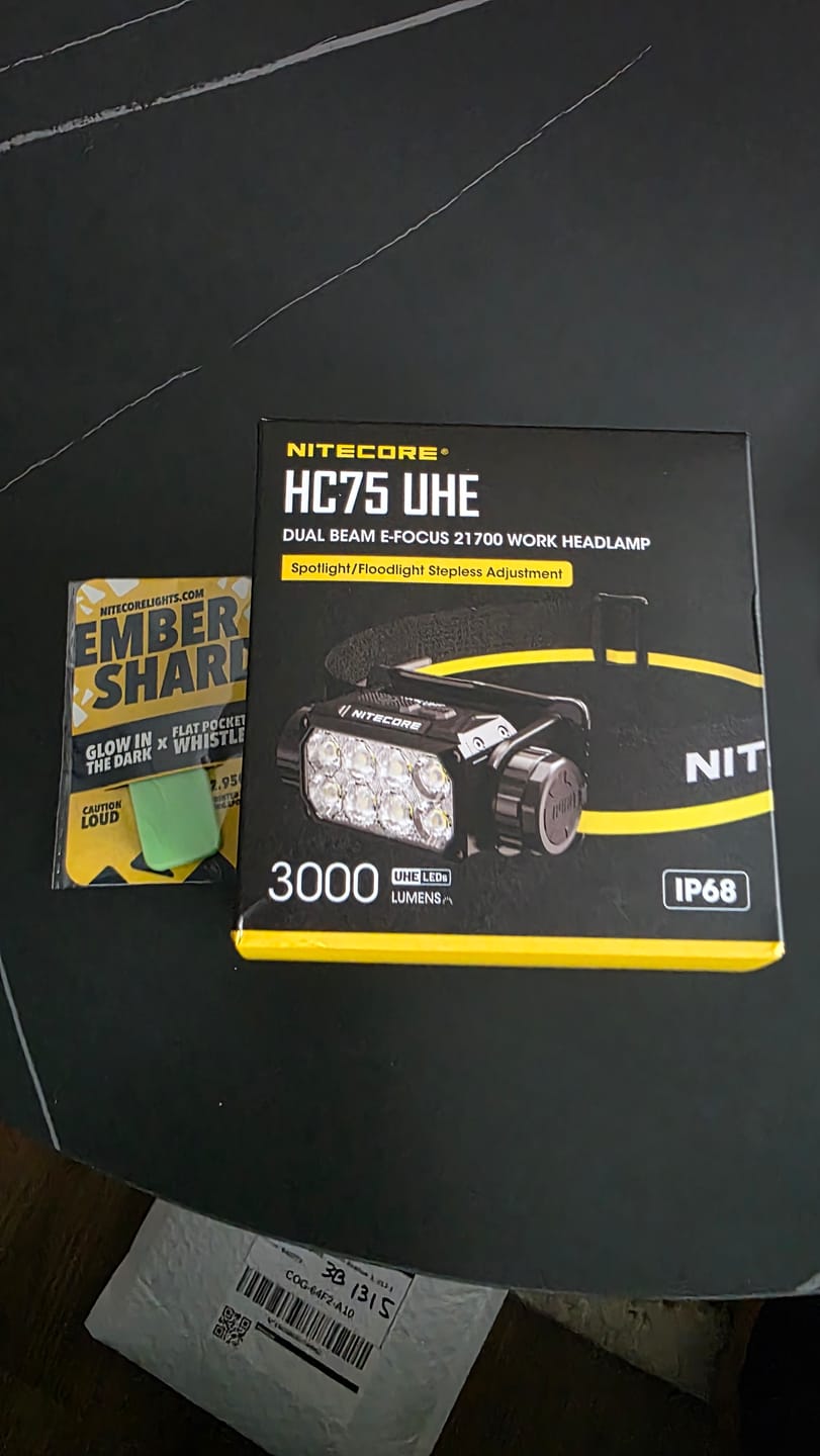Customer photo review of HC75 UHE - 3000 lumens