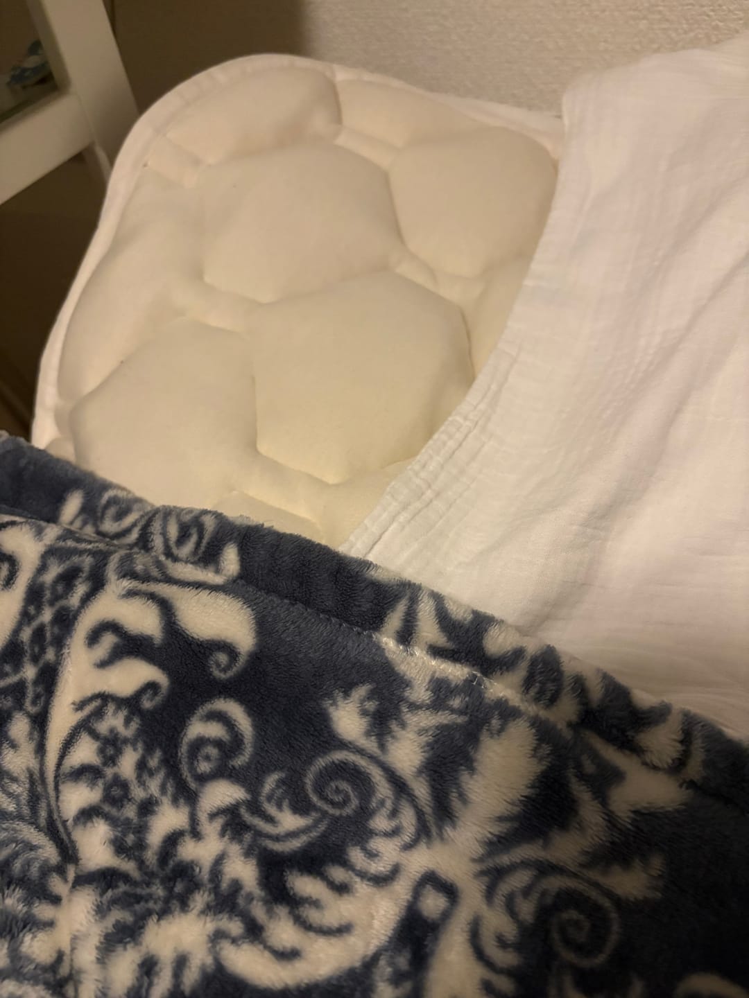 Customer photo review of SLEEP HEXAGON　ホルミシス敷パッド