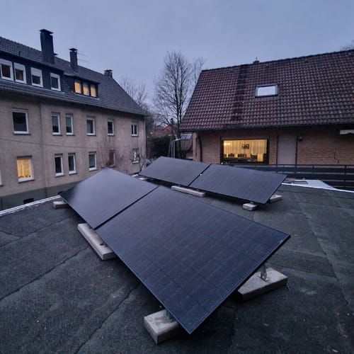 Customer photo review of Sicatron 2000W Balkonkraftwerk - 4x 500W Bifazial - HMS-800W-2T