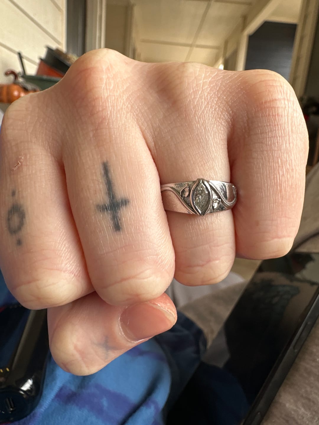 Customer photo review of BIRTHSTONE RING (APRIL)