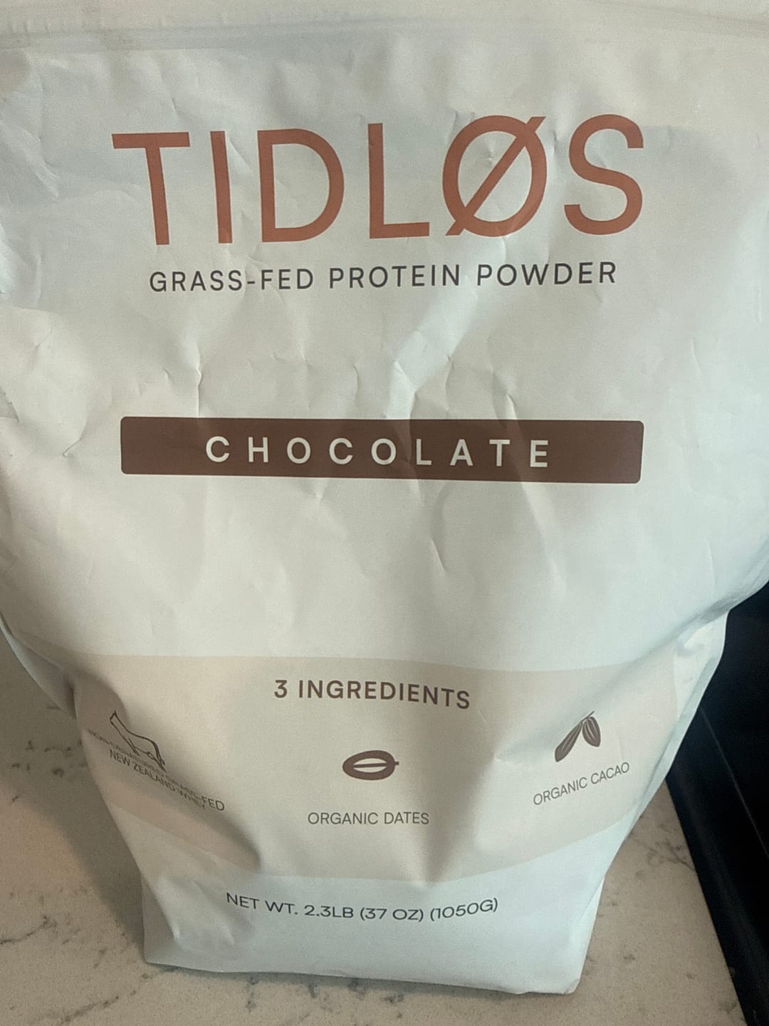 Customer photo review of TIDLØS Protein
