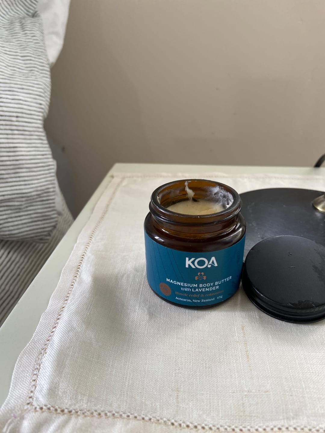 Customer photo review of Magnesium Body Butter with Lavender