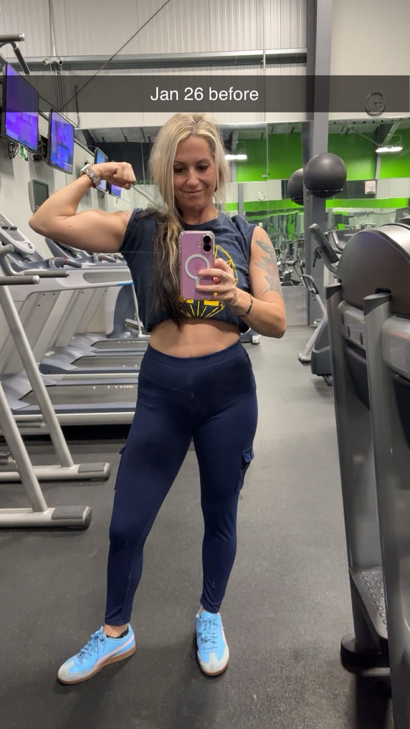 Customer photo review of Gains Extreme (Muscle Builder)