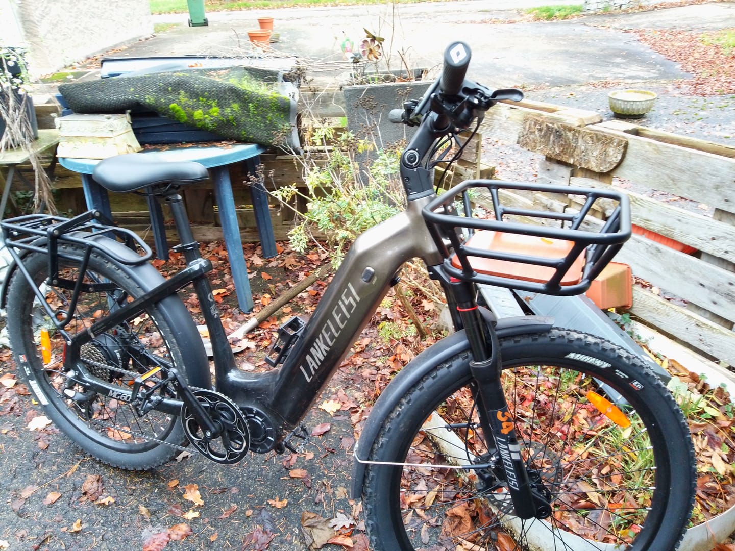 Customer photo review of Front Basket For Lankeleisi MG600 Plus/Wombat-1/MG600 Lite