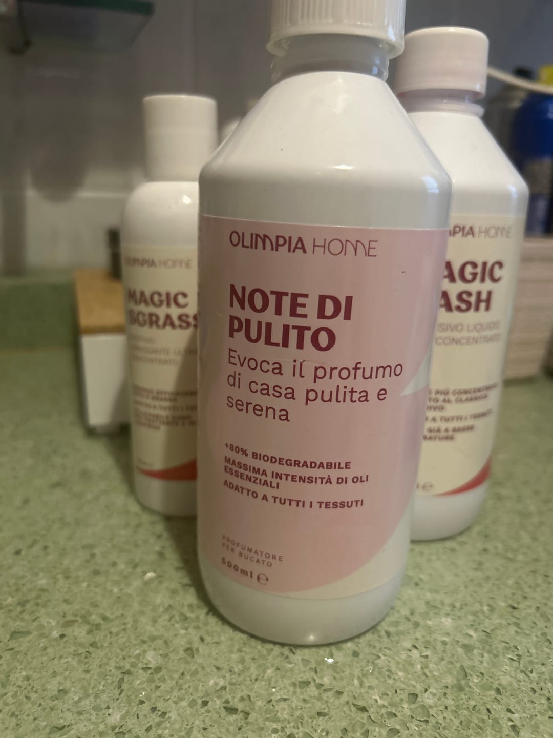 Customer photo review of Note di Pulito - Evoca il Profumo di Casa Pulita e Serena