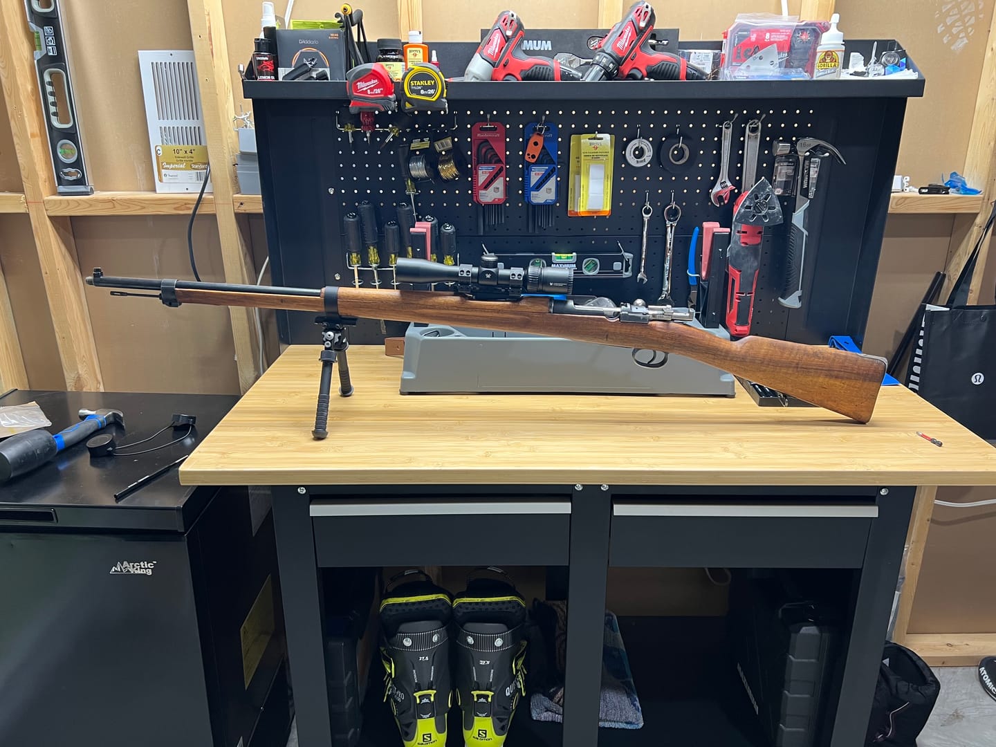 Customer photo review of Swedish Mauser NDT Long Eye Relief Mount for M38 and M96