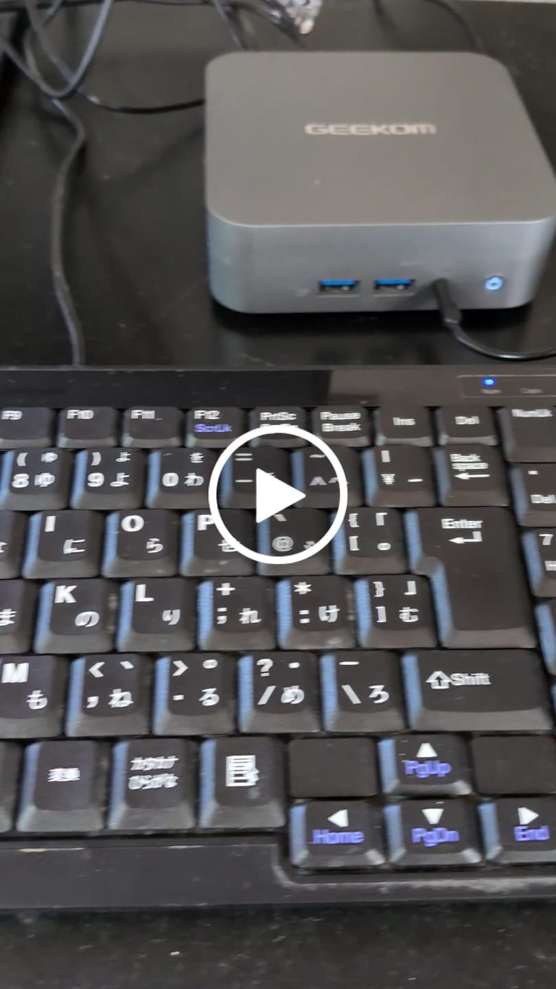 Customer video review of GEEKOM GT13 2025エディション ミニPC第13世代 インテル® CORE™ I9-13900HK