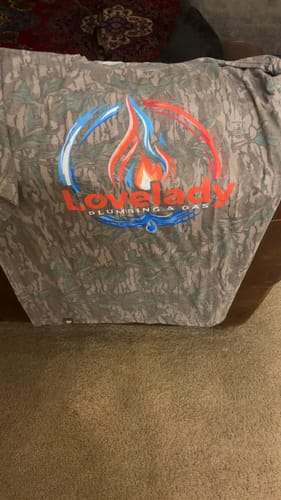 Customer photo review of Custom Washed-Out Camo T-Shirt – Mossy Oak® Collection 990044