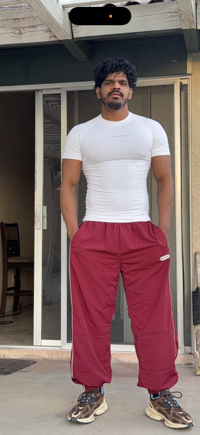 Customer photo review of 2091 - Retro Cuffed Joggers