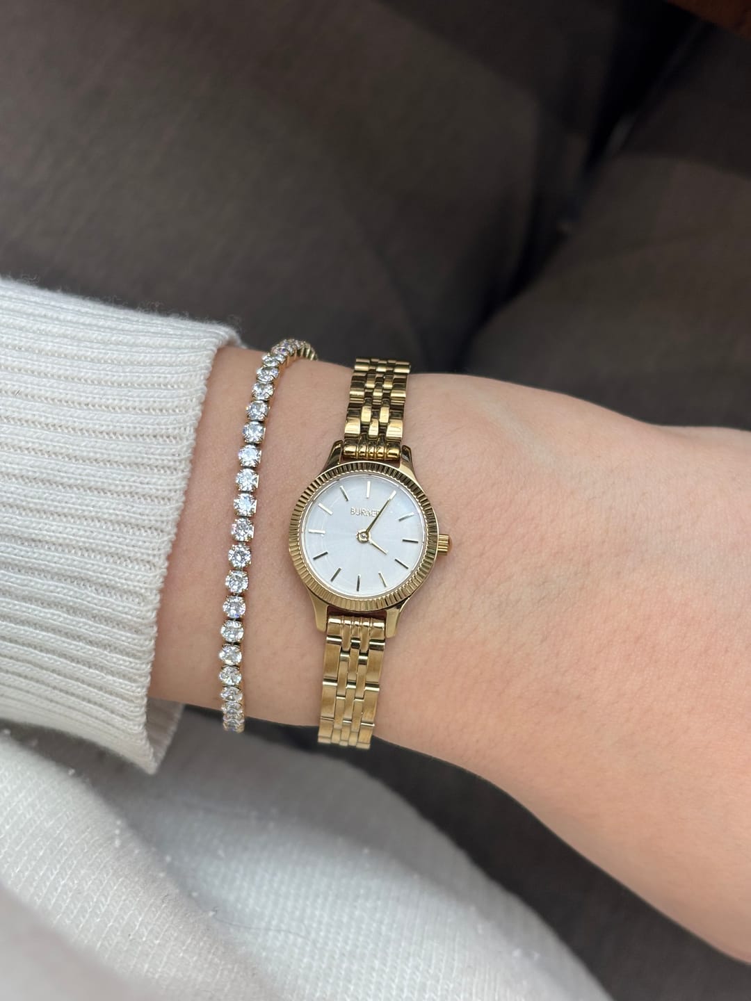 Customer photo review of Sophie Gold White