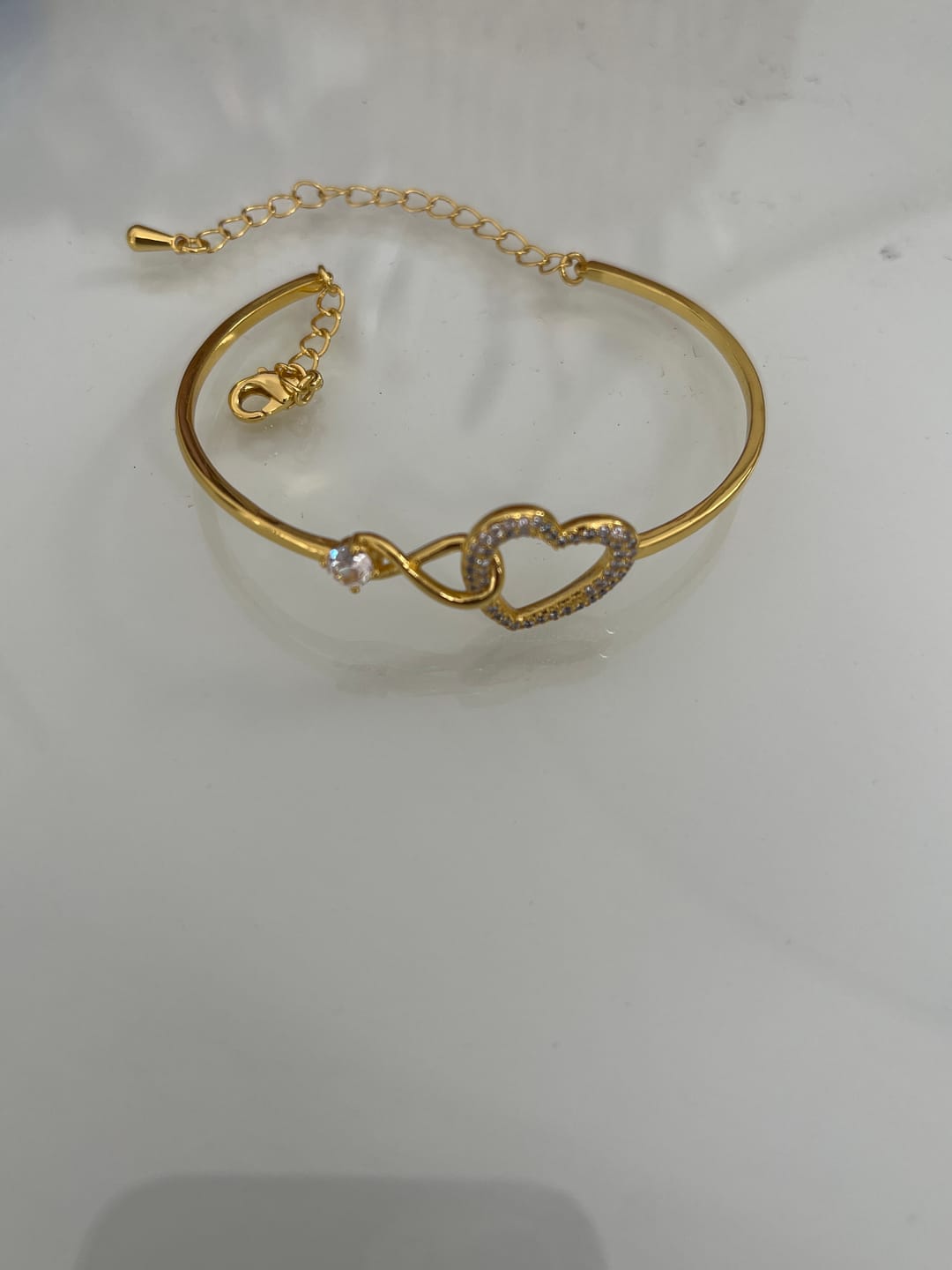 Customer photo review of An Meine Tochter - Unendlichkeit Herz Armband – Für Immer Verbunden