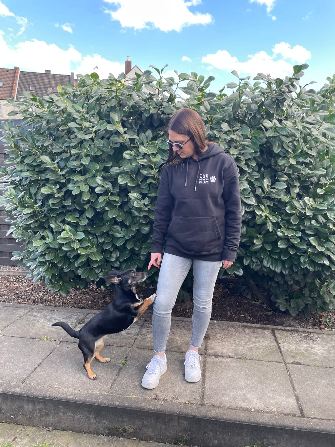 Customer photo review of The Dog Mum NEU | Bio Baumwoll-Hoodie