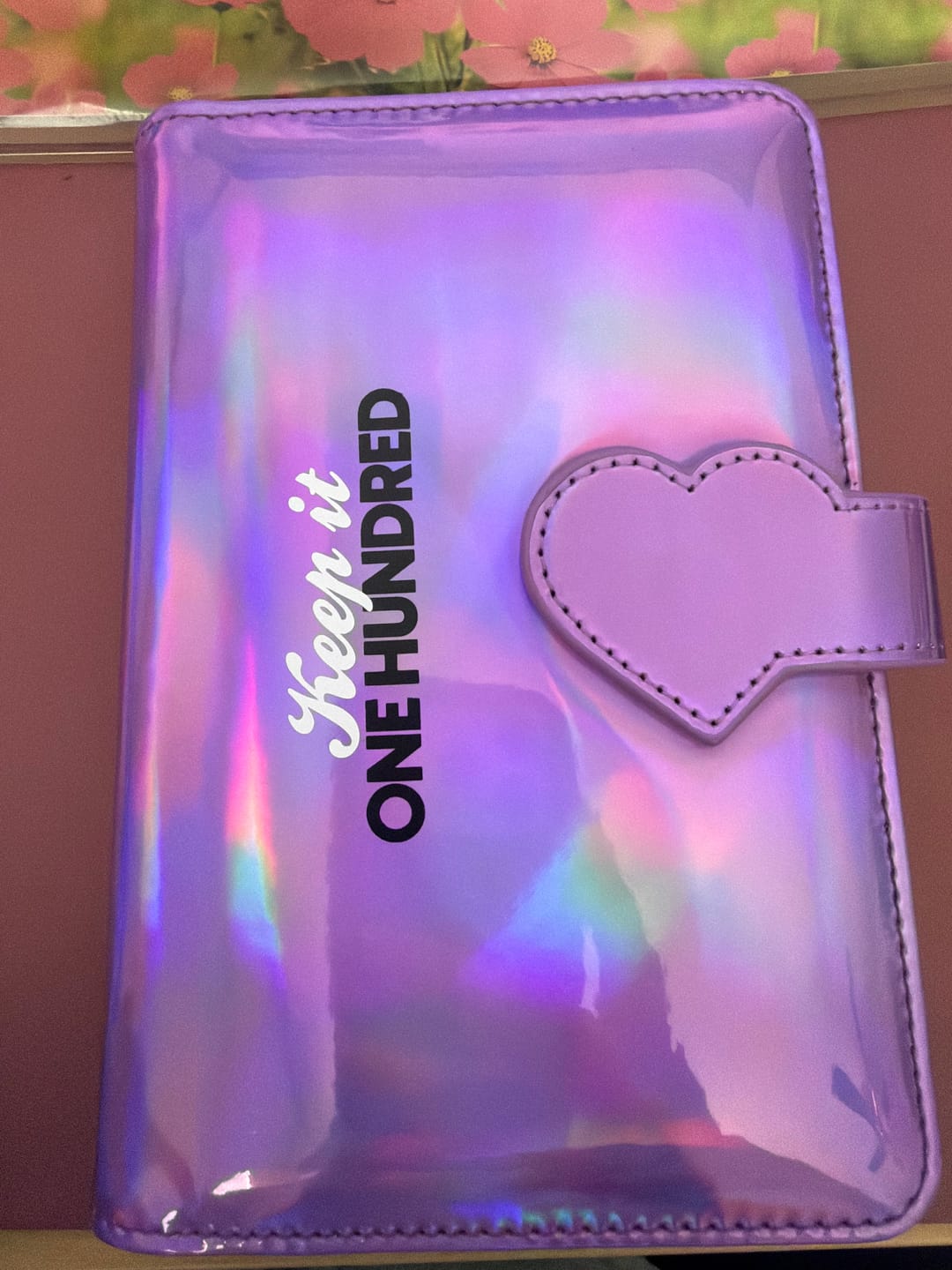 Customer photo review of 100 Envelope Binder - Purple