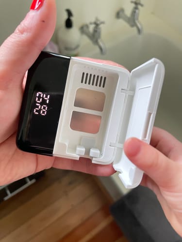 Customer photo review of Oralux UV Toothbrush Sanitizer
