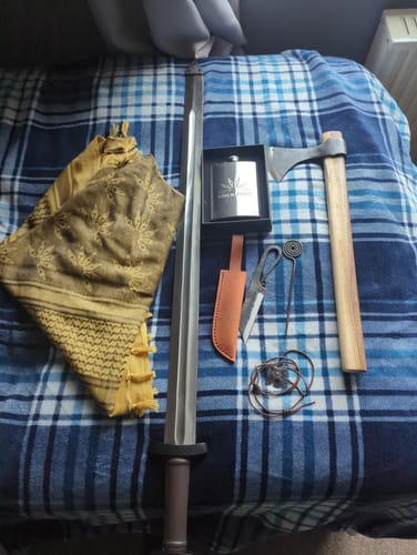 Customer photo review of Mystery Viking Box