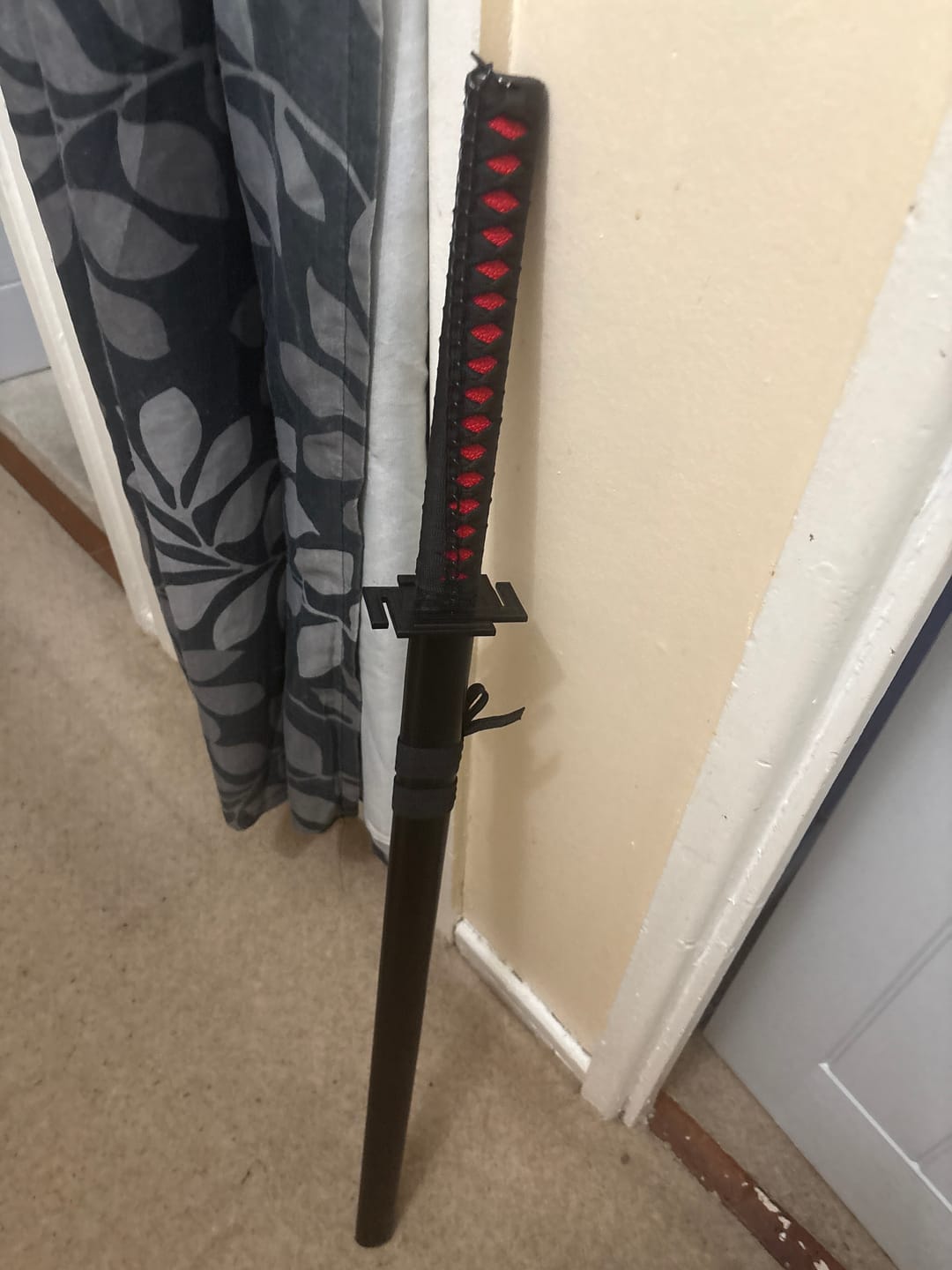 Customer photo review of Bleach Sword Zangetsu Metal Katana Sword Of Ichigo Kurosaki