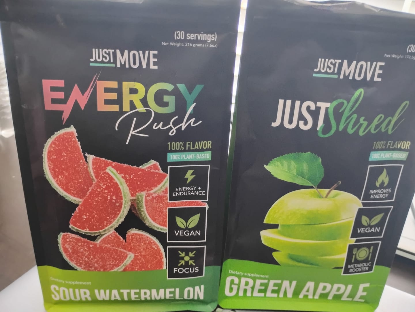 Customer photo review of Just Shred - Green Apple Fat Burner