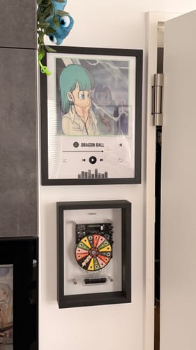 Customer photo review of M1 Music Frame CD Player