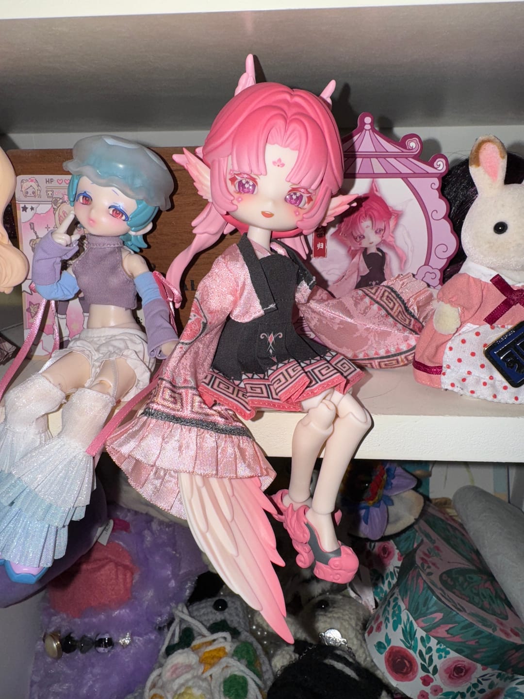 Customer photo review of Luluya Cloud Feather Pavilion Series Action Figure BJD Blind Box