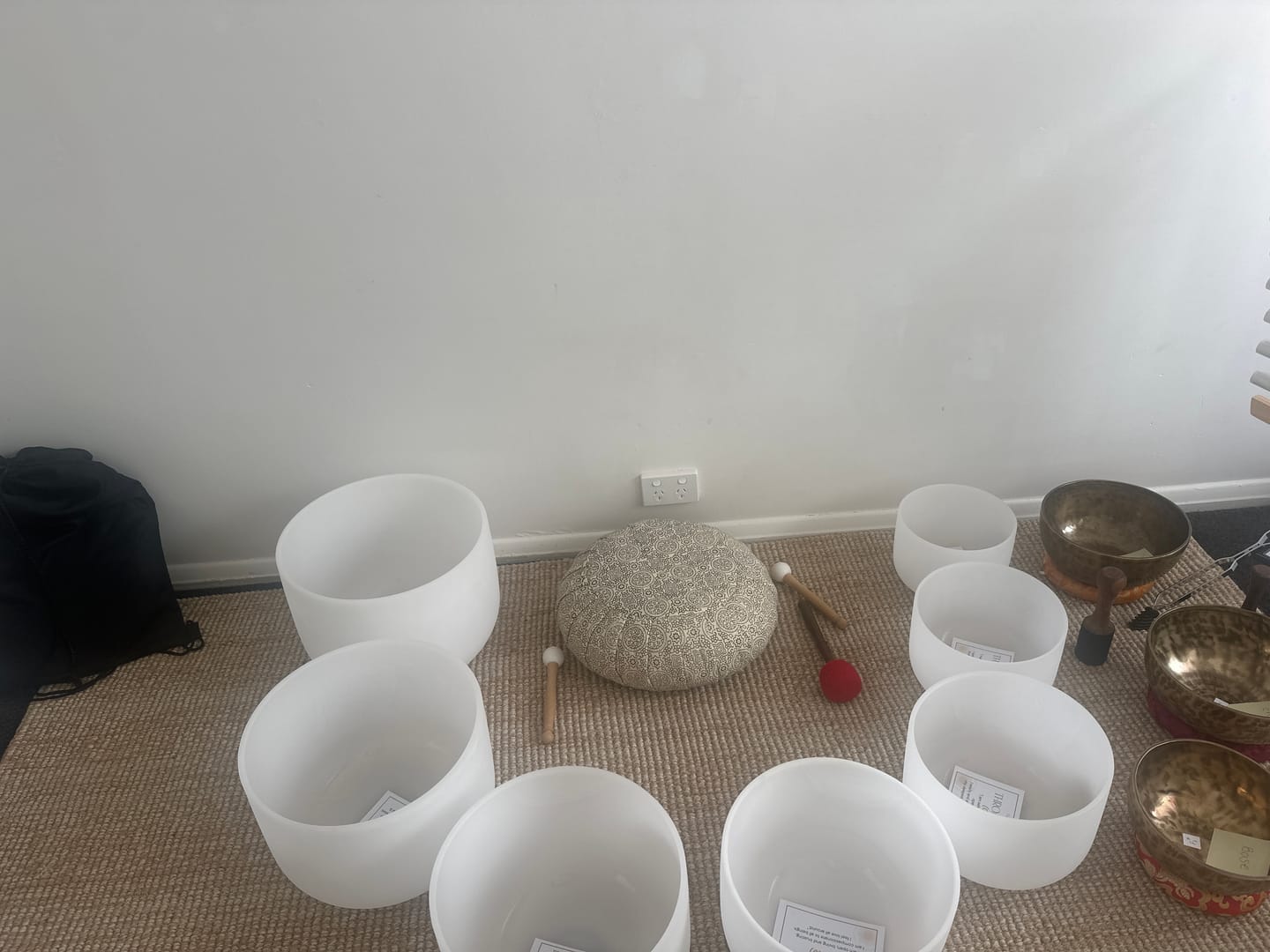 Customer photo review of Pure Riyal - Round Meditation Cushion Zafu