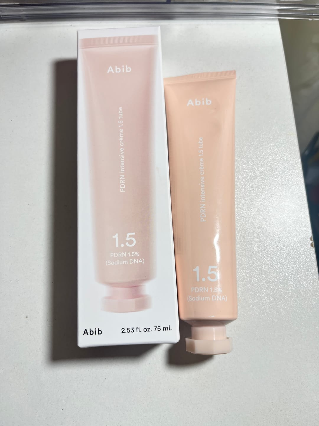 Customer photo review of PDRN intensive cream 1.5 tube