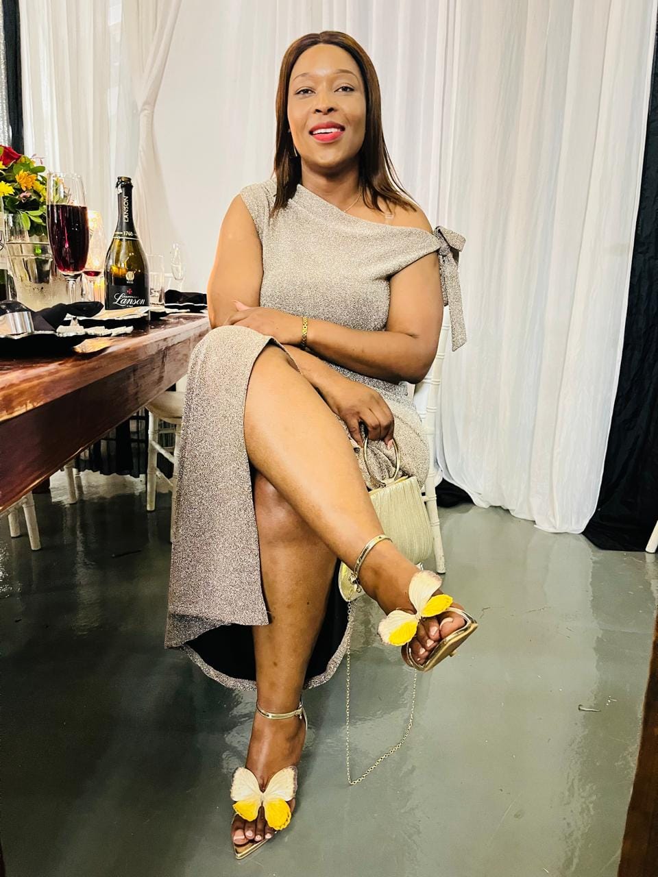 Customer photo review of EMMY Lace Frontal Ombre Brown Bob 10 Inch