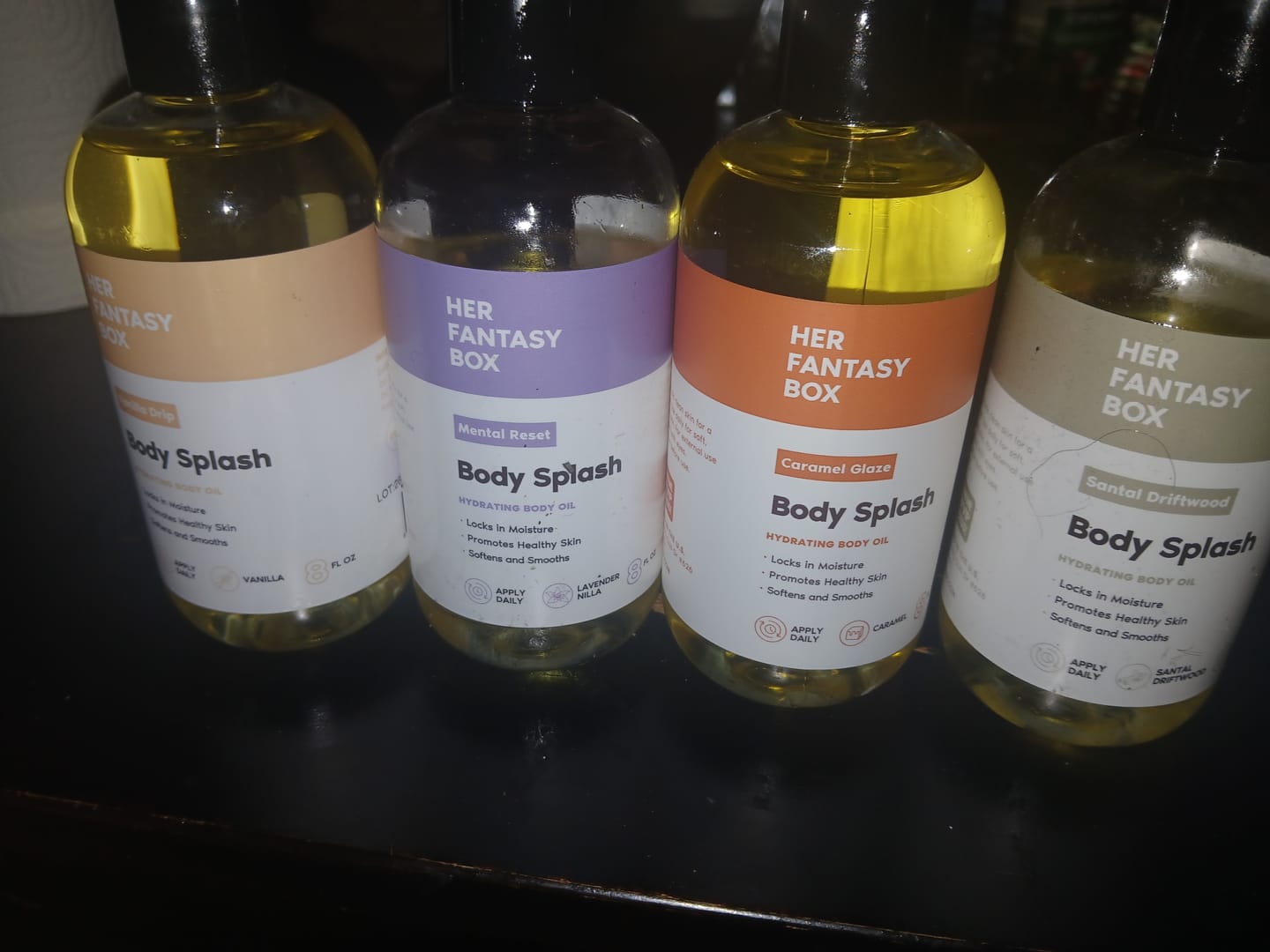 Customer photo review of Body Oil Gift Set