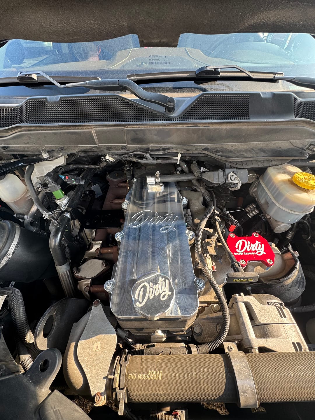 Customer photo review of 2013-2024 Cummins Dirty CCV Upgrade Kit (I67-ENG-A108)