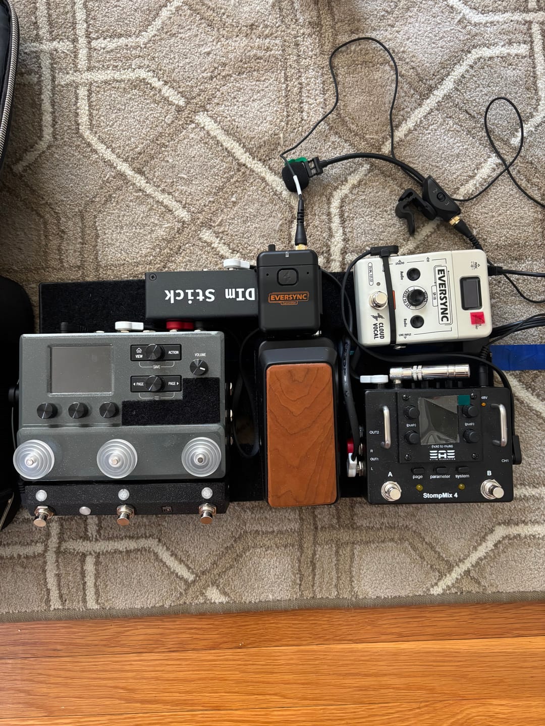 Customer photo review of EverSync SP-10 Wireless Stomp Pedal