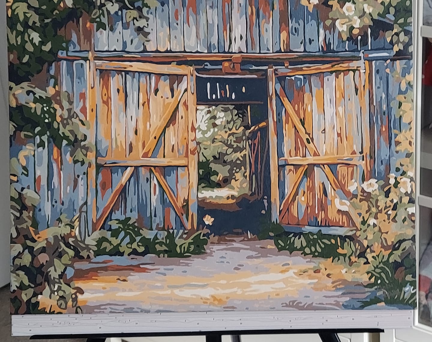 Customer photo review of Barn's Enterance